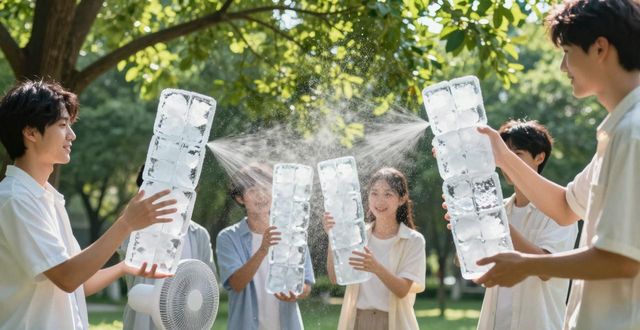 大冰块降温方法_宝坻夏季防暑降温大冰块_大冰块户外活动使用时长